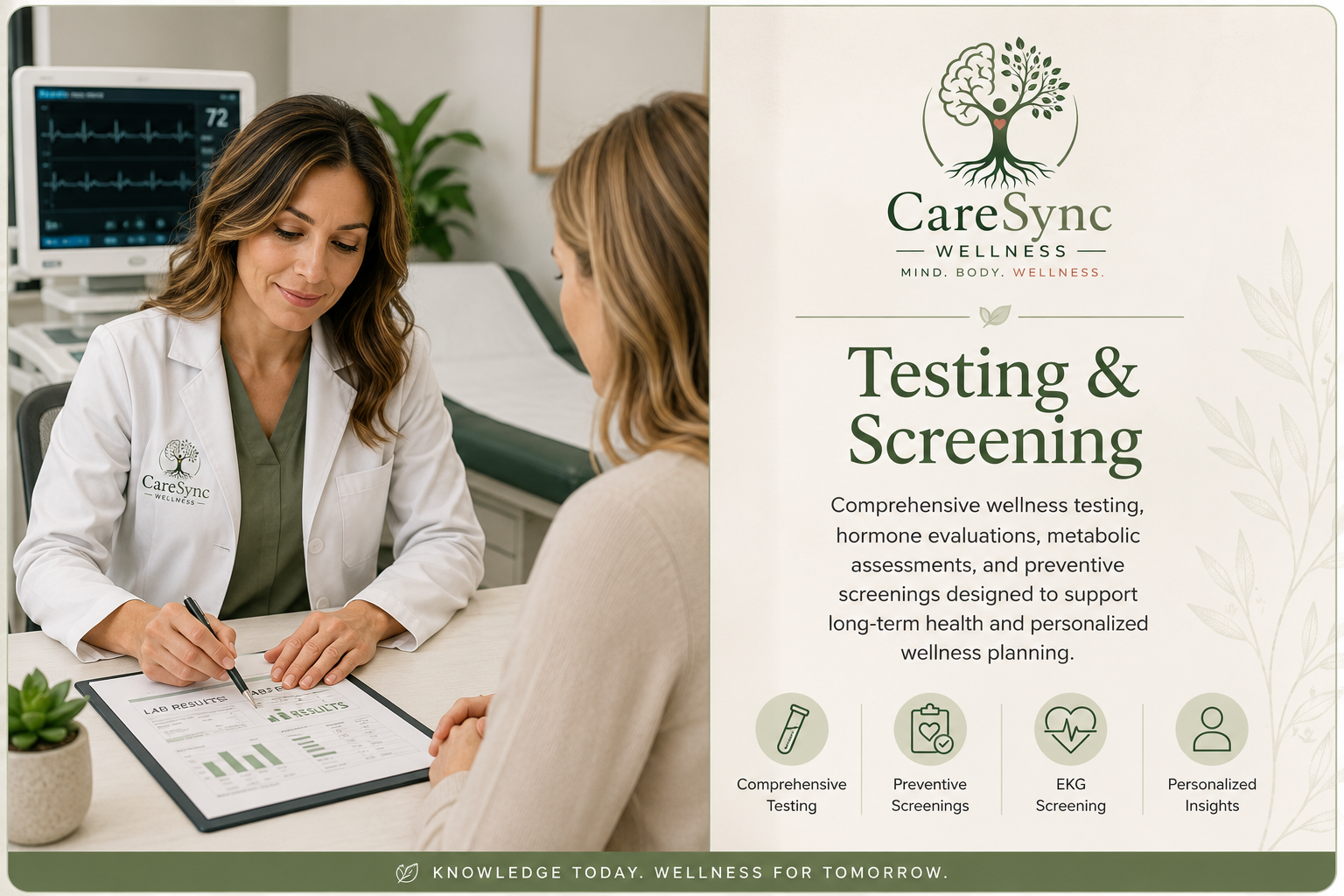 Testing &amp; Screening