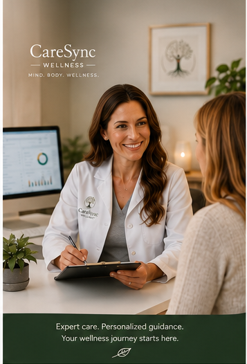 CareSync Wellness consultation focused on personalized whole-person health